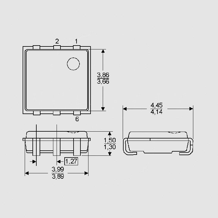 [108932] EEPROM Ser 1-Wire 1Kb TSOC6