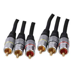 [109071] HQ Phono AUDIO/VIDEO kabel, 1,5m