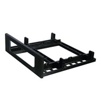 [109241] Indbygningsramme 5,25" -> 3,5", SORT