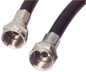[109247] F-kabel, Sort, han/han, 10m