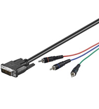 [109518] DVI - RGB 3xRCA, 5m