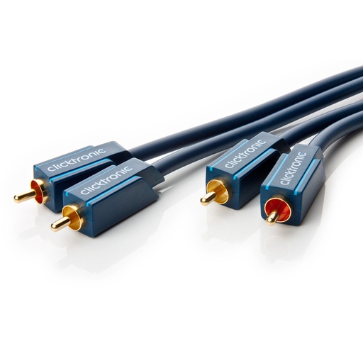 [131811] Clicktronic stereo phonokabel, 3m