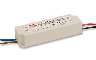 [131961] MEAN WELL LED DRIVER, AC-DC, CC, 0.35A, 9-48V