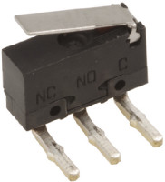 [131993] Mikroswitch, Arm med hængsel aktuator, 0.1 A @ 30 V dc