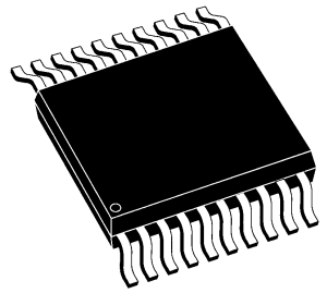 [131999] Switching Regulator, Buck kontroller, 3A, Variabel, 500kHz, 20 ben, TSSOP EP