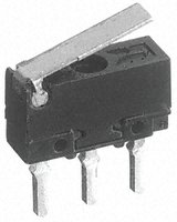 [132015] Mikroswitch, Arm med hængsel aktuator, 0.5 A @ 30 V dc