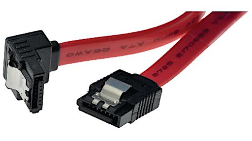 [132028] SATA kabel, SATA-Plug > SATA 90°, 90cm