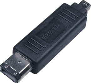 [132167] FireWire adapter 4 pin-6 pin m-m