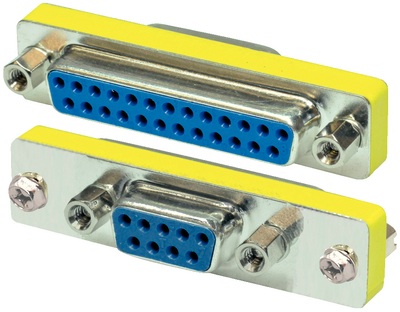 [132169] Mini adapter/serial DB9-DB25 f-f