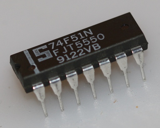 [132315] Dual 2-wide 2-input AND-OR-invert gate DIP-14