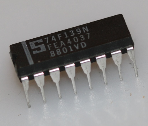 [132318] Dual 2 to 4-line decoder/demultiplexer DIP-16