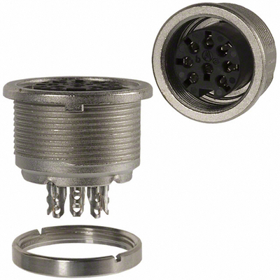 [132405] AMPHENOL - SOCKET FRONT PANEL MOUNT C091A 8WAY 