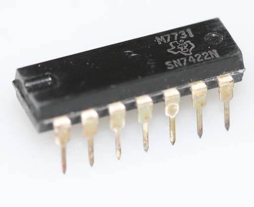 [132496] Dual 4-input NAND gate with open collector out DIP-14