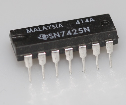 [132500] Dual 4-input NOR gate with strobe DIP-14