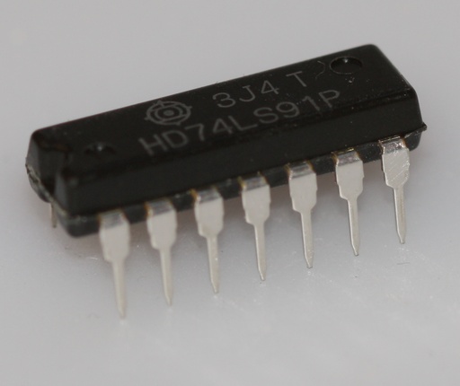 [132594] 8-bit shift register, serial In, serial out, gated in DIP-14