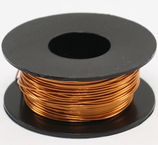 [132660] Kobbertråd, lakeret, 0,70mm, 100g.