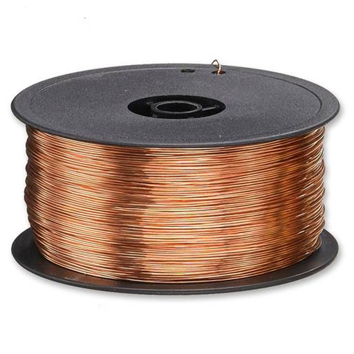 [132662] Kobbertråd, lakeret, 0,80mm, 1000g.