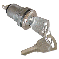 [132820] Key Switch 30V/1A - Nøgle ud i begge positioner