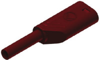 [132890] HIRSCHMANN - PLUG, 2MM, SAFETY, RED