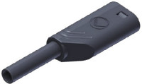 [132895] HIRSCHMANN - PLUG, 2MM, SAFETY, GREY