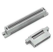 [132935] Kantconnector 2x20-pol RM2,54 Fladkabel m.flange
