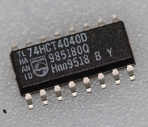 [133018] 12-stage binary ripple counter SO-16