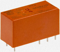 [133090] SPDT PCB relay, 5mm pin, 16A 6Vdc