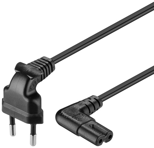 [133135] Euro Netkabel, 8-tal stik, 2m, vinkel-vinkel
