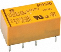 [133207] Panasonic Bistabilt relæ, 2-polet skifte, Printmontering, 3A, 5V dc