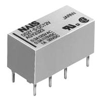 [133325] PANASONIC EW - SIGNAL RELAY, DPDT, 24V, 2A, PCB