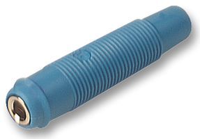 [133382] Bananbøsning 4mm. HUN Blå