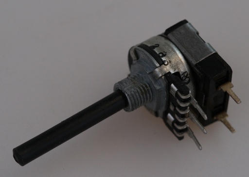 [133596] Potentiometer 16/4 Mono LOG 1M m/afbryder