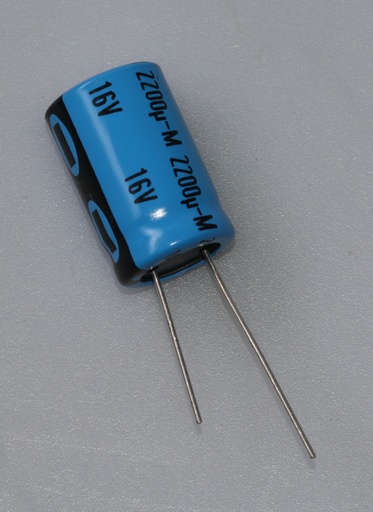 [133635] El-Capacitor 2200uF/16V 16x25mm P7,5