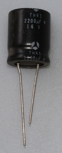 [133636] El-Capacitor 2200uF/16V 16x20mm P7,5