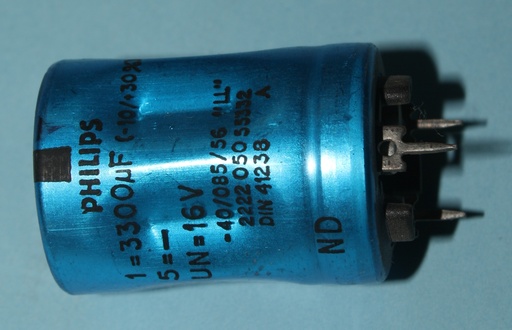 [133676] El-Capacitor 4700uF/16V-3.Ben-25x35