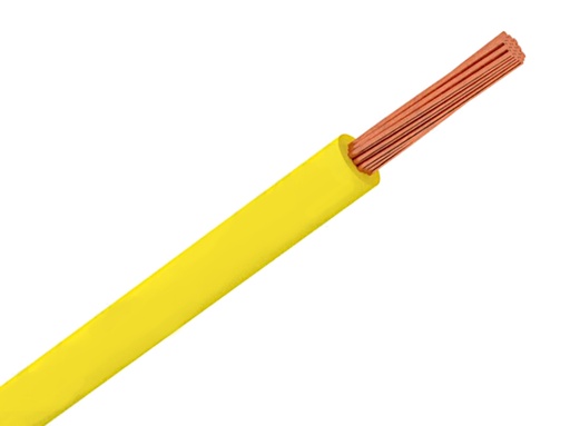 [133866] Wire H05V-K 1,0mm² Gul