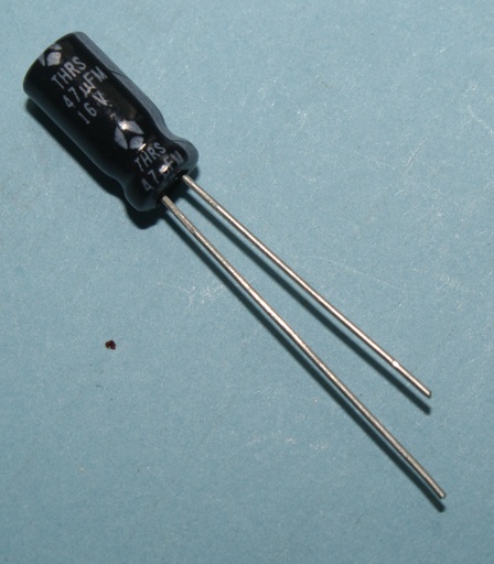 [133958] El-Capacitor 47µF/16V-P2,5-5X11