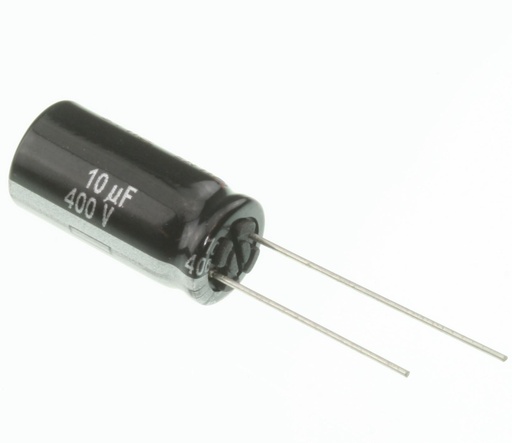 [134044] El-Capacitor 10µF/400V-P5-10x20