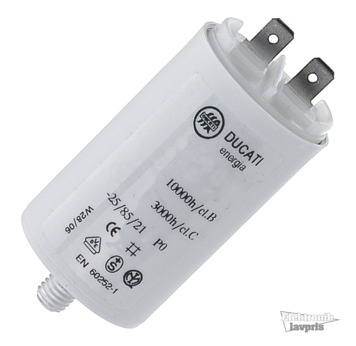 [146709] Motorstart kondensator 2uF, 475V 28x55mm.