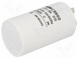[146711] Motorstart kondensator 2uF, 450V 30x60mm.