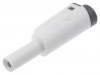 [146774] Sikkerhedsbanan stik Han 4mm stabelbarPJP Hvid