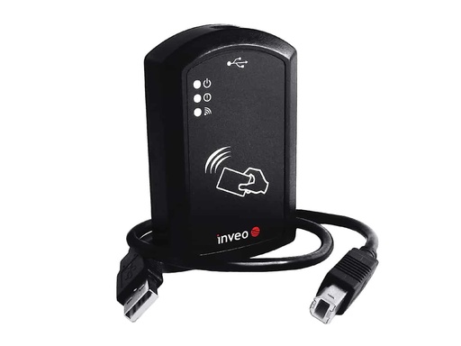 [146855] Desktop RFID USB tag reader til Unique EM4100 EM4102