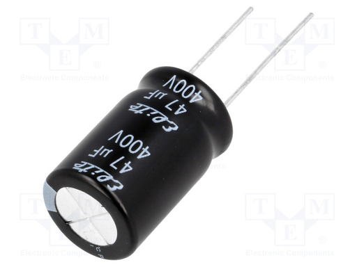 [146924] El-Capacitor 47µF/400V-P7,5-16x25