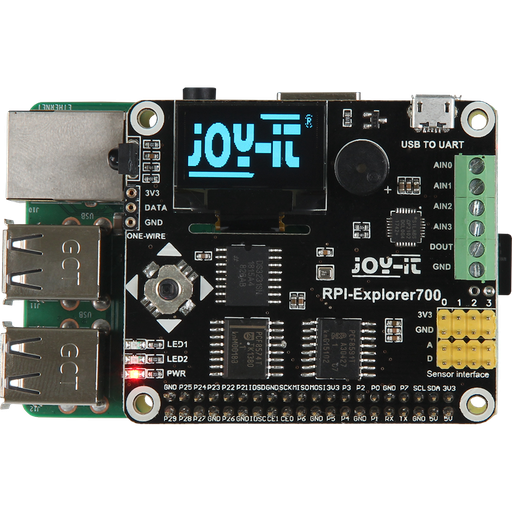 [147192] Explorer 700 HAT til Raspberry Pi B+, 2B, 3B