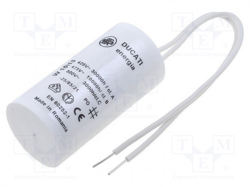 [147314] Motorstart kondensator 2,5uF, 475V 28x55mm