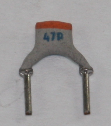 [147374] Cer Capacitor 47pF 100V P5,08 N150