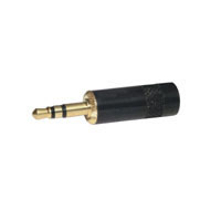 [147465] JACK stik 3,5mm stereo han (for kabel  max 6mm) NEUTRIK