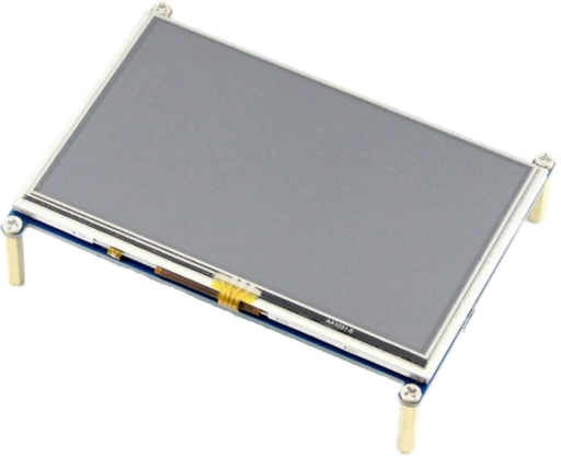 [147514] 5 Touchscreen Display til Raspberry Pi