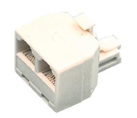 [147816] Telefonsplitter RJ12 6P6C 1 han - 2 hun