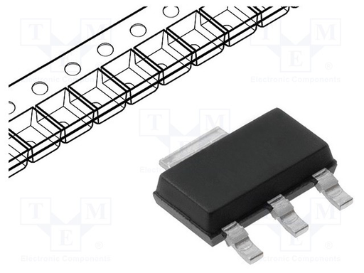 [148392] I-Reg 1,35A 3,3V SOT223 (AZ1117CH-3.3TRG1)